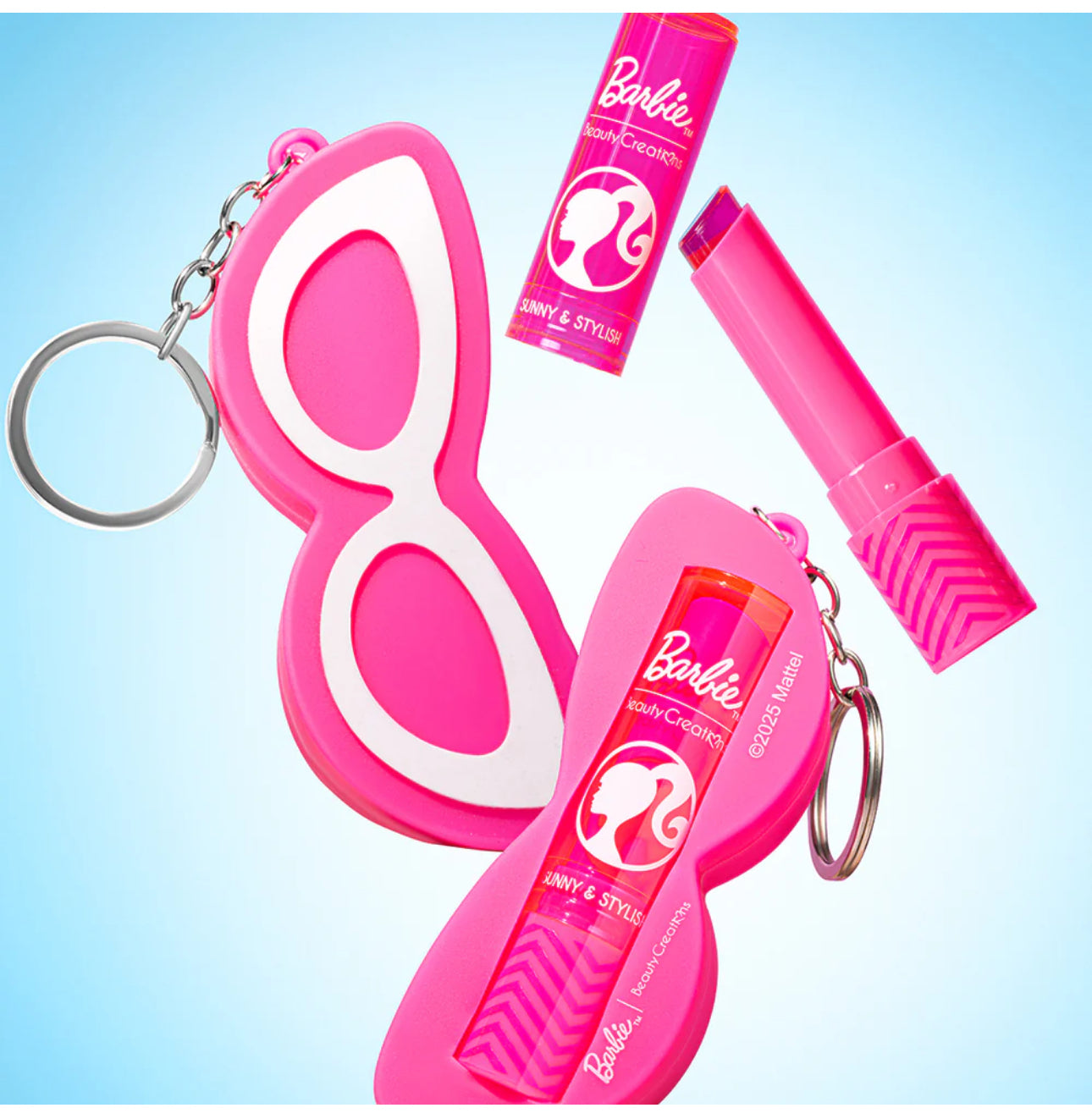 BARBIE "SUNNY & STYLISH" PH LIP JELLY LIPSTICK KEYCHAIN