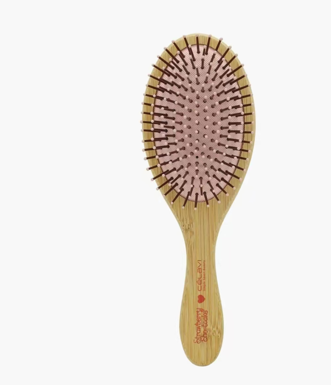 STRAWBERRY SHORTCAKE WOODEN PADDLE BRUSH