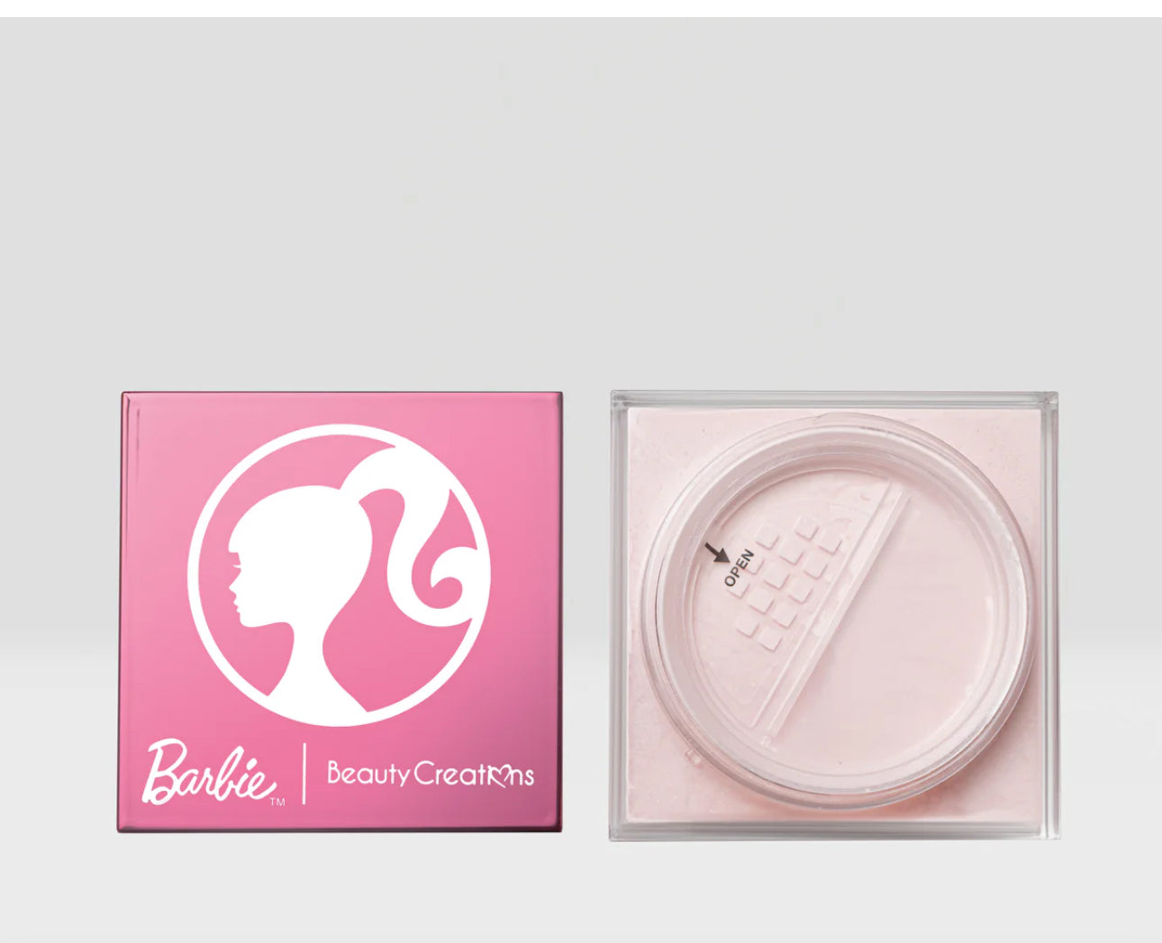 BARBIE "FUTURE IS BRIGHT" PINK LOOSE SETTING POWDER