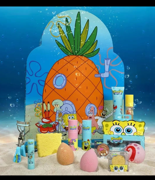 SPONGE BOB “NAUTICAL NONSENSE” ADVENT CALENDAR MAKEUP SET