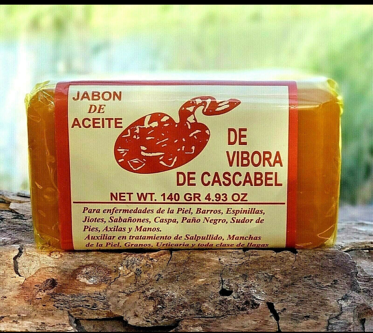 Jabón de Aceite de vibora de cascabel 140 gr